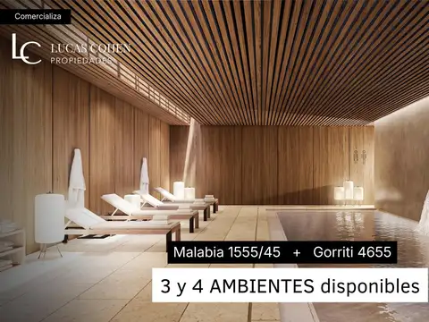 Departamento 4 ambientes con 3 baños
