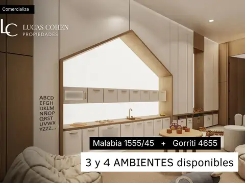 Departamento en Venta de 4 Ambientes con Patio en Palermo Soho -  Amenities de Categoria