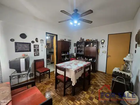 Departamento 2 ambientes con 1 baño