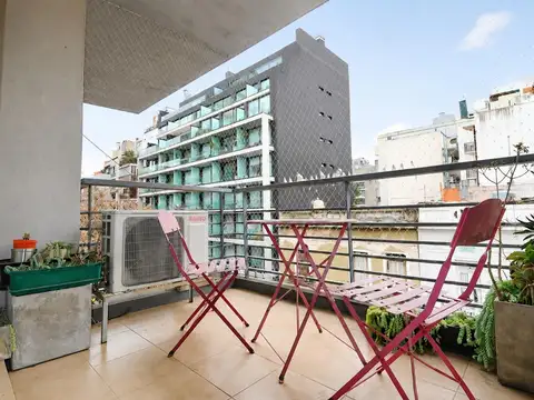 2 AMB en Palermo C/Balcon Terraza