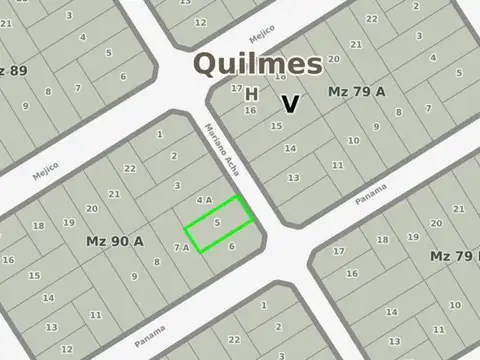 Terreno en Venta en Ezpeleta Oeste, USD 42.000