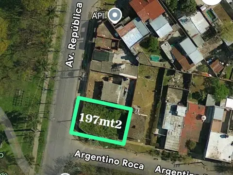 LOTE DE 197M2 EN VENTA, OPORTUNIDAD, QUILMES OESTE