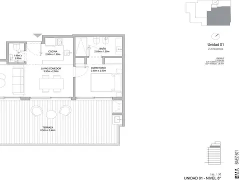 Departamento - Las Cañitas