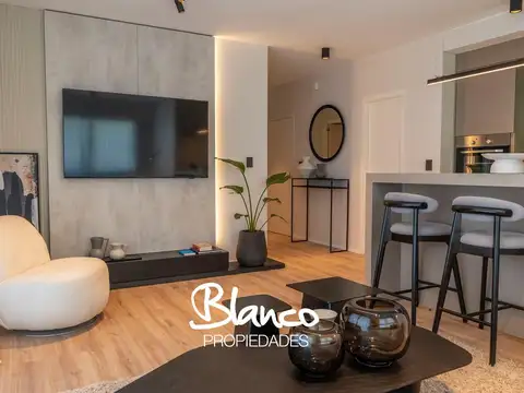 Departamento 2 ambientes con 2 baños