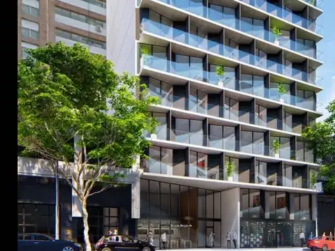Monoambiente en venta con balcón al frente a estrenar ubicado en Belgrano.