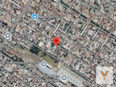 3 de Febrero e/ Italia y Neuquén