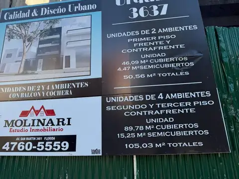 Departamento en Venta de 3 dormitorios
