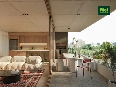 Departamento 4 ambientes con 4 baños