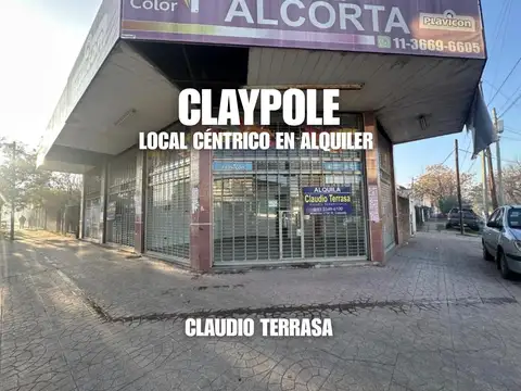 LOCAL CENTRICO EN ALQUILER