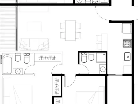 Departamento en Venta de 2 dormitorios