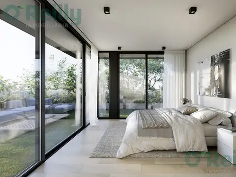 Departamento 3 ambientes con terraza y jardín en centro de Tigre / ARAUCA