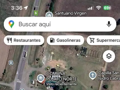 VENTA Terreno en Pujato Norte. Lado de la comuna.