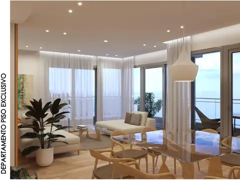 Departamento en desarrollo de 3 dormitorios - Zona Rio