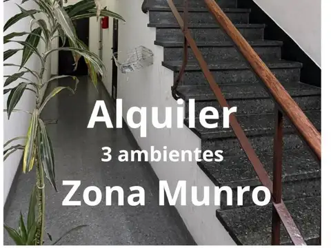 Departamento 3 ambientes al frente