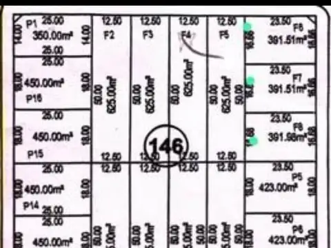 Terreno en Venta de 1175,0 m2