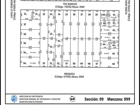 Terreno en Venta en Echesortu, Rosario
