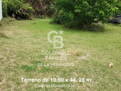 Terreno en Venta 10  mts Frente