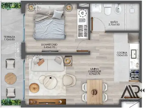 Departamento en Venta al Norte