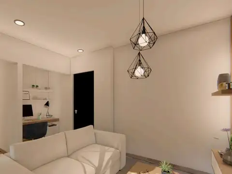 Departamento 3 ambientes con 1 baño