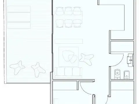 Departamento en Venta Apto profesional