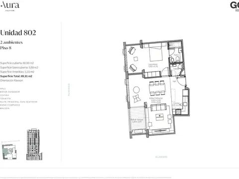Departamento en Venta en Olivos, Partido de Vicente López