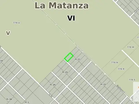 Terreno en Venta en Virrey del Pino, USD 25.000