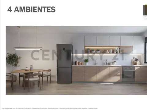 Departamento en Venta de 4 ambientes