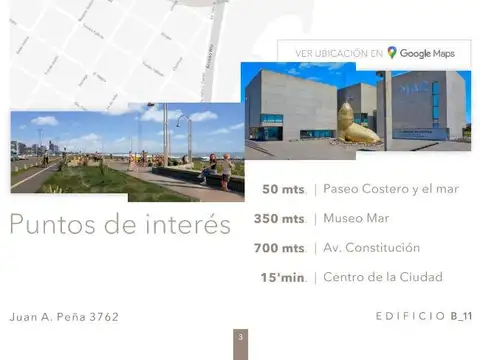 Departamento en Venta de 3 ambientes