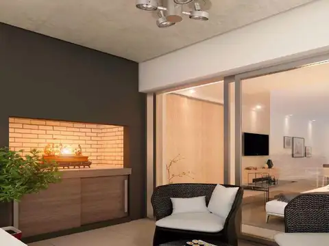 Departamento Monoambiente con 1 baño