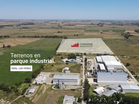 AMPLIAS PARCELAS EN PARQUE INDUSTRIAL – GENERAL LAS HERAS