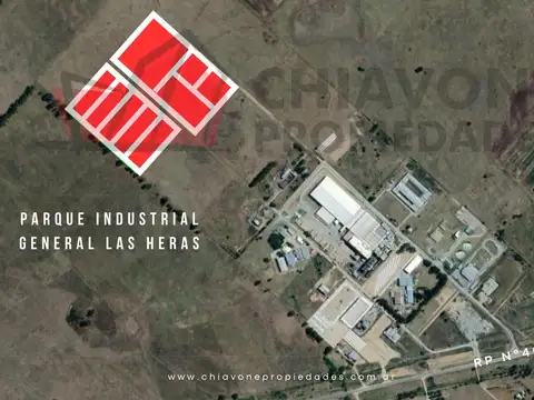 AMPLIAS PARCELAS EN PARQUE INDUSTRIAL – GENERAL LAS HERAS