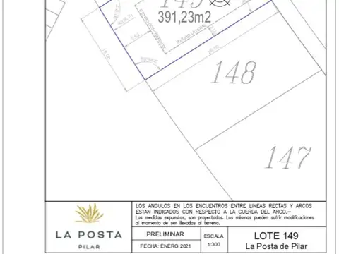 VENTA Lote LA POSTA DE PILAR - Barrio Privado