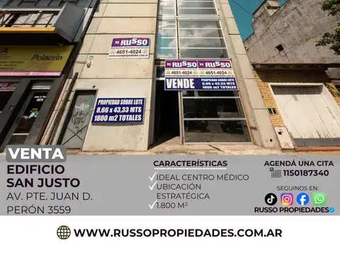 Venta edificio San Justo