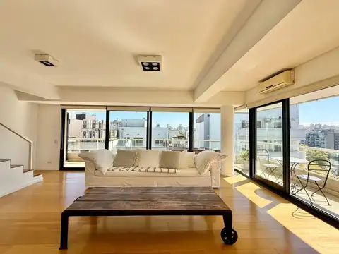 4 ambientes amoblado y equipado con terraza en Live Hotel - Palermo. EN ALQUILER!
