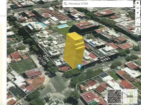 Terreno en Venta 9  mts Frente
