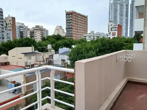 Departamento monoambiente dividido amplio balcón