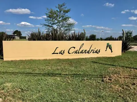 RBS. OPORTUNIDAD!!! Amplio lote en barrio Las Calandrias, Ca