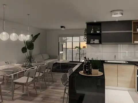 AV.  PELLEGRINI  1770  -DEPARTAMENTO DE 2 DORMITORIOS  + PATIO  -  A ESTRENAR  -