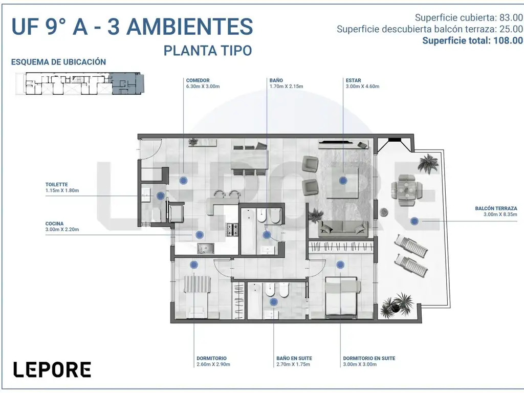 Emprendimiento en Caballito - Etapa: Terminado