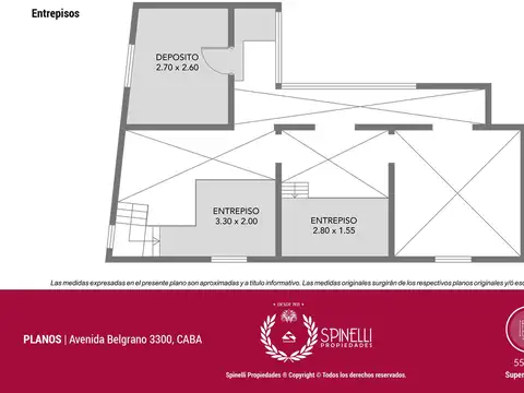 3amb · 55m² · lateral m/lum! 2 entrep! altillo! pinotea! placard AA! Impecable!