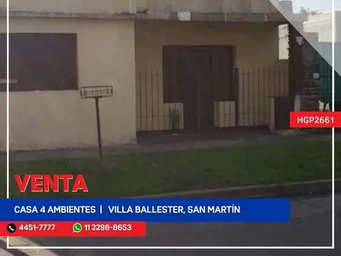 4 AMBIENTES | Maipu al 4200
