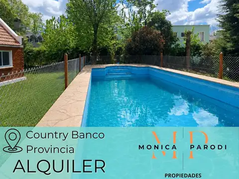 CASA EN VENTA EN COUNTRY CLUB BANCO PROVINCIA