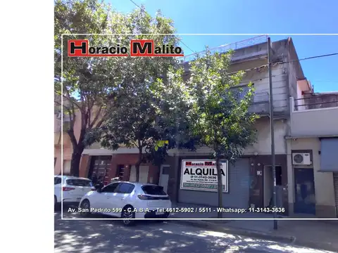 DEPOSITO EN ALQUILER  IDEAL PEQ.INDUS.. 122 m2   ( TAMBIEN E