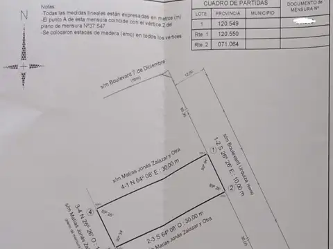 Terreno en Venta de 300,0 m2
