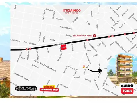 Departamento en Venta de 3 ambientes