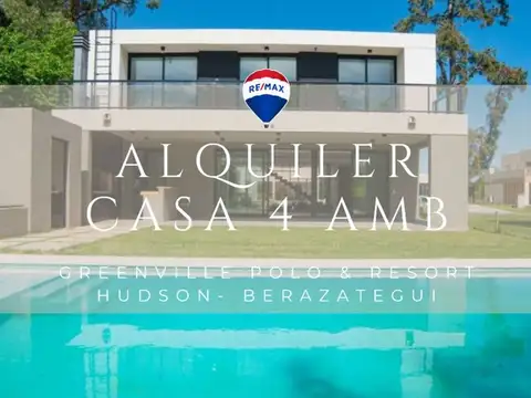 ALQUILER CASA 4 AMB CON PISCINA GREENVILLE