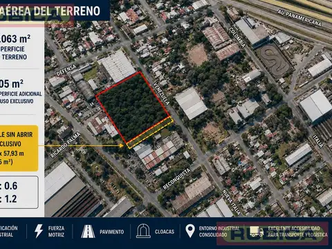Terreno industrial venta