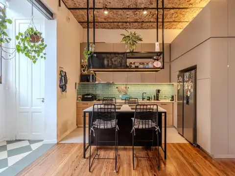 Depto Tipo Casa 3 ambientes con 2 baños