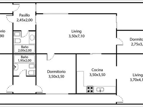 Casa en Venta con 1 cochera
