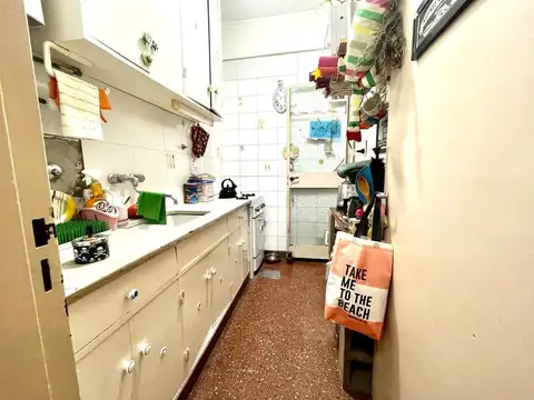Departamento 2 ambientes con 1 baño